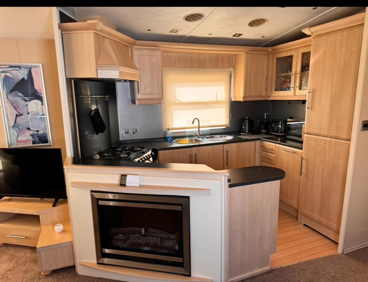6 Berth Caravan Happy Days North Chapel St Leonards Skegness Bagian luar foto